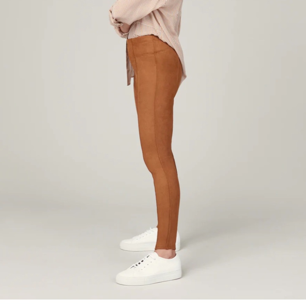 SPANX suede leggings XL tall